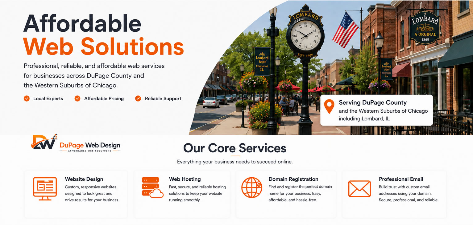 Lombard Illinois Affordable Web Solutions